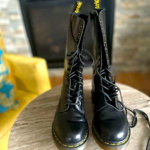 Dr Martens  1914 Smooth Leather 14 Eye Boots